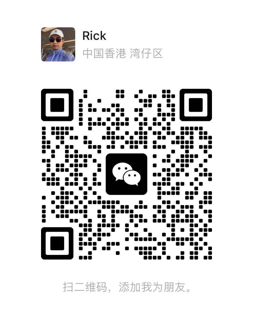 Rick WeChat QR code