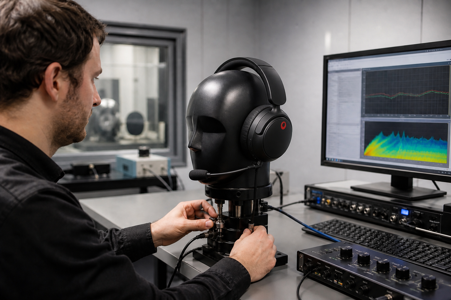Gaming headset acoustic measurement and performance validation