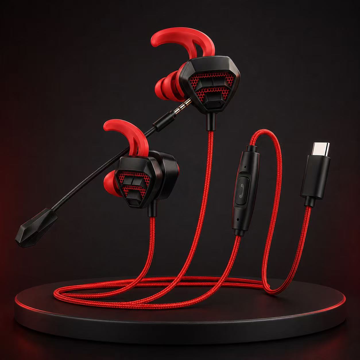 Gaming IEM · Detachable Mic · In-line Control